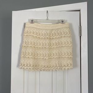 American eagle lace layered skirt